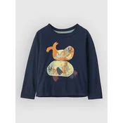 Patagonia Graphic Baby Kids Longsleeve T-Shirt new navy