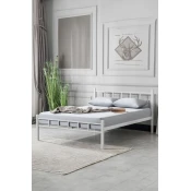 Hanah Home Francuski ležaj K90, 120x95x200 cm, Beli