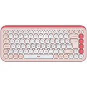 LOGITECH POP ICON KEYS - ROSE - US INTL - BT - INTNL-973