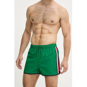 Kopalne kratke hlače Tommy Hilfiger moške, zelena barva, UM0UM03217