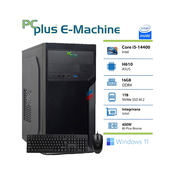PCPLUS E-machine i5-14400 16GB 1TB NVMe SSD Windows 11 Pro stolno racunalo + miš i tipkovnica