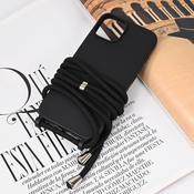 Maska za iPhone 15 6.1 Crossbody crna