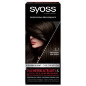 Syoss Baseline Color barva za lase, 3-1 temno rjava