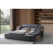 HANAH HOME Bracni krevet Sunline Smart Anthracite