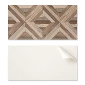 shumee Stenska dekoracija PVC plošča z vzorcem za sobo 120x60 cm lesena plošča z vzorcem