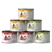 Varčno pakiranje Catz Finefood Senior 24 x 200 g - Mešani paket (3 sorte)