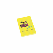 Post-it Post-it® Samolepilni lističi, super lepljivi/660S 102x152 mm rumena s črtami vsebina 75 listov