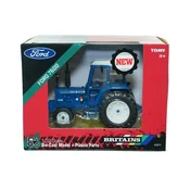 Tomy Tomica Britains Traktor Ford 7600 s širokimi gumami 43371