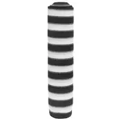Mreža za privatnost antracit-bijela 1,5 x 10 m HDPE 75 g/m2