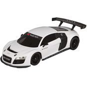 Auto s radio kontrolom Rastar - Audi R8 Radio/C, bijeli, 1:18