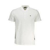 NAPAPIJRI POLO SHORT SLEEVES MEN WHITE