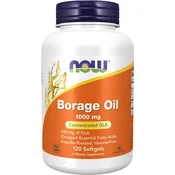 Borage Oil, 1000 mg, 120 kapsula, Now