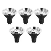 Komplet 5 GU10 zatemnitvenih LED žarnic 70 mm 6,5 W 600 LM 4000 K