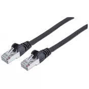 Intellinet 1m Cat6 SFTP omrežni kabel Črna S/FTP (S-STP)