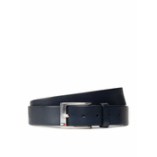 Tommy Hilfiger Moški pas New Aly Belt AM0AM08363 Mornarsko modra