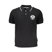 NORTH SAILS MEN'S BLACK SHORT SLEEVED POLO SHIRT