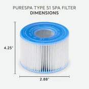 Powervac SPA filter S1 za Intex PureSpa, (5000329666)