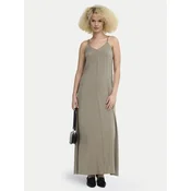ONLY Poletna obleka Madeli 15371094 Temno bež Regular Fit