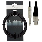 Mikrofonski kabel (XLR (f) – mono) Alpha Audio Pro Line Gewa – različne dolžine