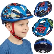 MARVEL COMICS MARVEL Avengers Varna kolesarska čelada za fante, lahka, nastavljiva 52-56 cm