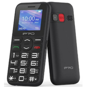 IPRO Mobilni telefon SENIOR F183 1.8 crni