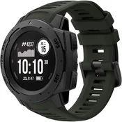 GS Silikonski pašček za Garmin Instinct/Instinct 2, siv