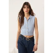 Trendyol Milla Ženska bluza, Svetloplava