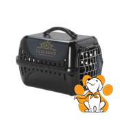 Moderna Trendy Runner Luxurious Black, Transporter Za Pse i Macke, Crni
