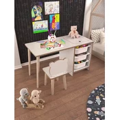 HANAH HOME Dečiji stoni set Soho White (768ESL1705)