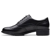 CLARKS Čevlji na vezalke Havisham črna