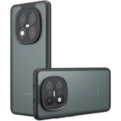 GS Ovitek za Xiaomi Redmi Note 15 Pro Plus 5G/Poco M8 Pro 5G, Fusion Hybrid, mat črn
