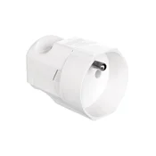 shumee Prenosna vtičnica 10A 2P+Z 250V bela GN-170