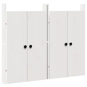 Vidaxl Kuhinjska vrata MEPPEL 2 szt. Bela 50 x 9 x 82 cm
