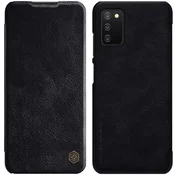 Nillkin Nillkin Qin usnjena torbica za Samsung Galaxy A03s črna