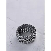 REYTEL Prstan WEAVE srebrna