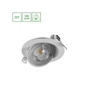 Spectrum LED LED VGRADNA SVETILKA MOBILO 6,5W, 800LM, 2700/4000/6000K, 36°, BELA [SLI043023CCT_PW]
