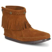 Minnetonka HI TOP BACK ZIP BOOT Kostanjeva