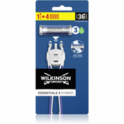Wilkinson Sword Essentials 3 Hybrid brijac + zamjenske glave 1 kom