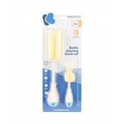 KikkaBoo set cetki za cišcenje flašica i cucli 3 dela blue ( KKB40045 )