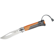 Opinel Opinel Outdoor džepni nož br.8, narancasti, narancasti multifunkcionalni alat, Multi-Tool,