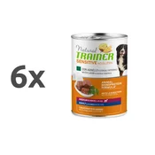 Natural Trainer No Gluten Adult - ovca in žito 6 x 400 g