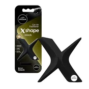 slomart AROMA CAR Osvežilec zraka X Shape, črn