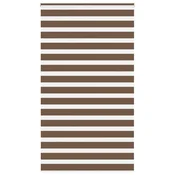Zebra zavjesa Smeda 120x200 cm Širina tkanine 115,9 cm Poliester