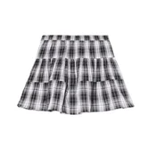 Cropp - Karirana mini suknja - CRNO