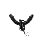 Double Delight Strap-On-Vibrator