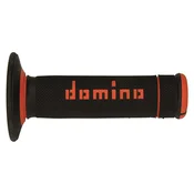 Domino OFF ROAD X-TREME DVOKOMPONENTNI ROČAJI, ČRNO-ORANŽNI