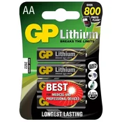 slomart Litijeva baterija GP AA 1.5V,