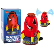 slomart Vodna raketa škropilec LEAN TOYS Rekin Rdeči