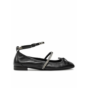 Stuart Weitzman Balerinke Stefannie Balet Flat SI443 Črna