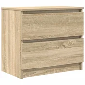 Vidaxl TV omarica sonoma hrast 60x35x54 cm inženirski les